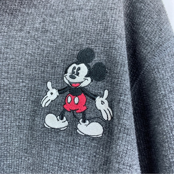 Official Vintage Disney Mickey Mouse Henley Thermal - Picture 3 of 6